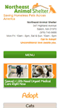 Mobile Screenshot of northeastanimalshelter.org